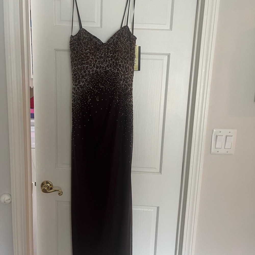 Elegant Black Evening Gown